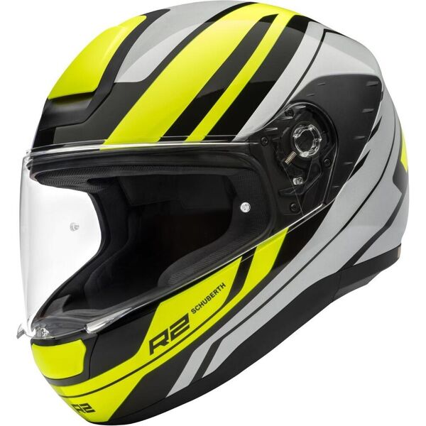 schuberth r2 enforcer casco grigio giallo xs