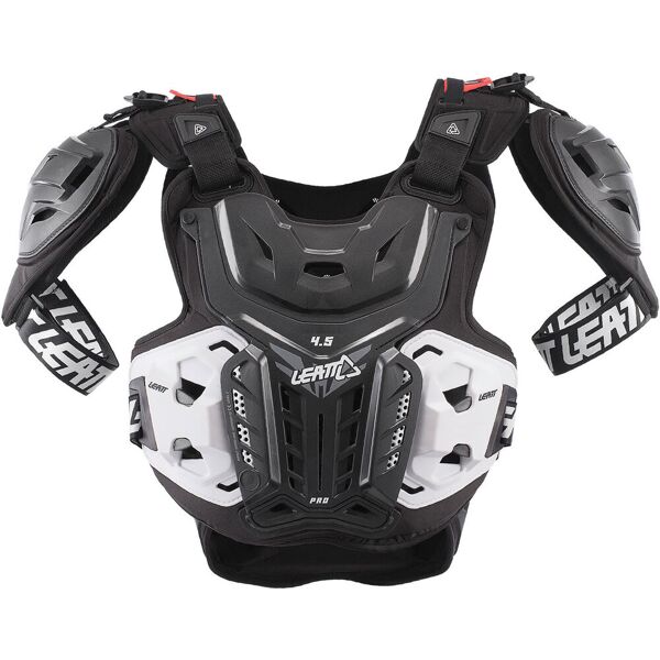 leatt 4.5 pro protezione toracica nero bianco xl 2xl