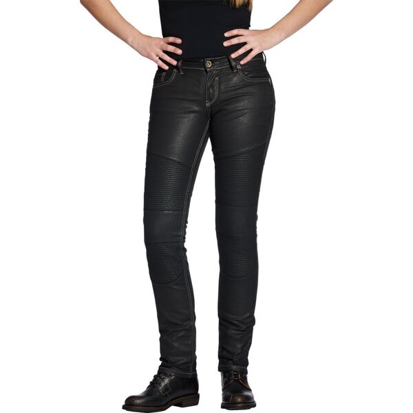 rokker the diva biker style pantaloni delle signore nero 29