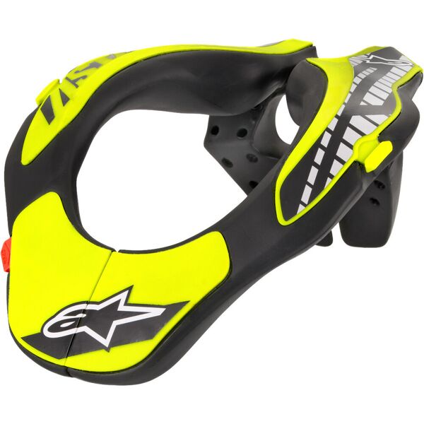 alpinestars support gioventù proteggicollo giallo unica taglia