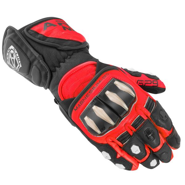 arlen ness sugello guanti moto nero rosso xs