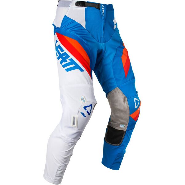 leatt gpx 3.5 pantaloni junior bianco blu m