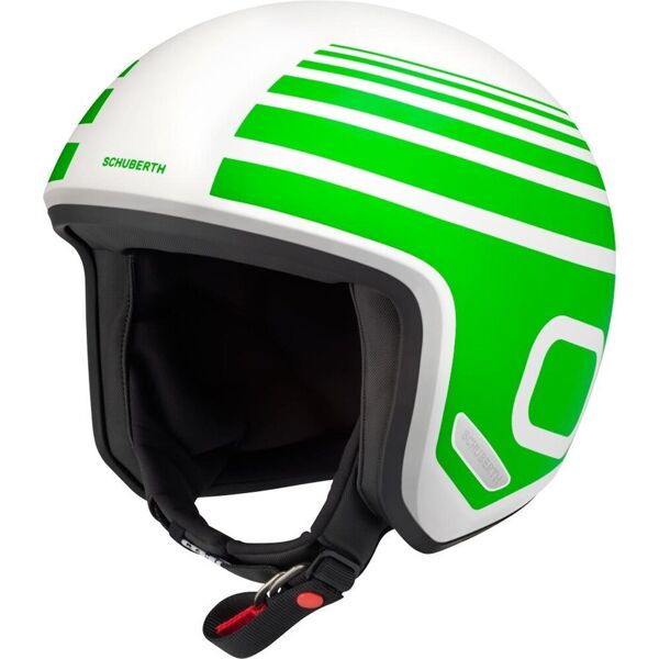 schuberth o1 chullo casco jet verde m