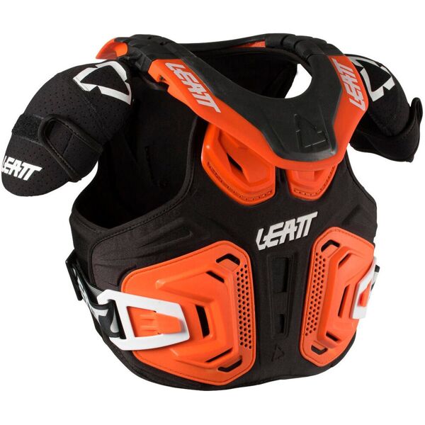 leatt fusion 2.0 gilet protettivo per bambini arancione 2xl