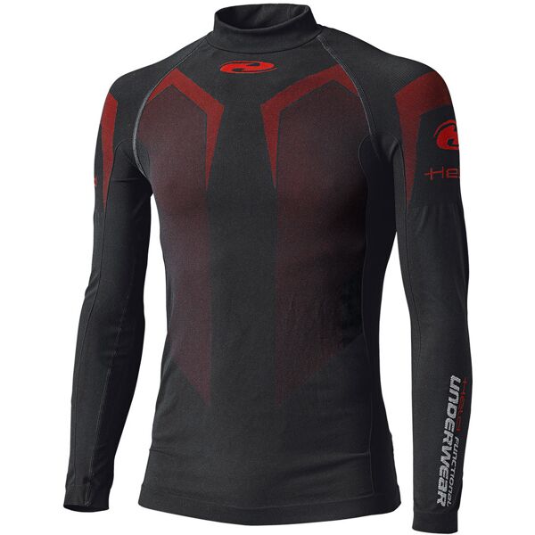 held 3d skin warm top maglia funzionale nero rosso m