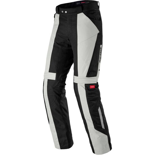 spidi modular pantaloni tessili moto nero grigio 4xl