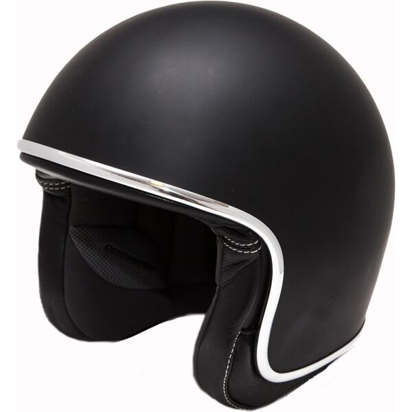 baruffaldi zar vintage 2.0 aluminium casco jet nero s m