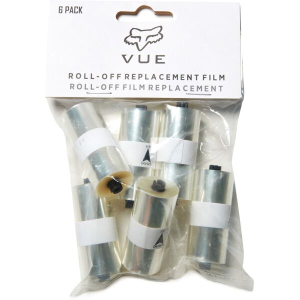 fox vue roll off film 6pk rotolo di pellicola trasparente unica taglia