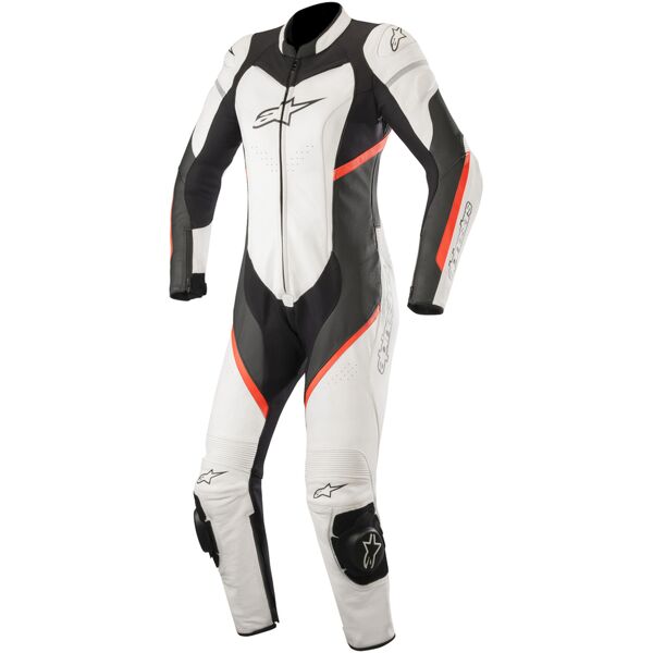 alpinestars stella kira un pezzo donne moto tuta in pelle nero bianco 44