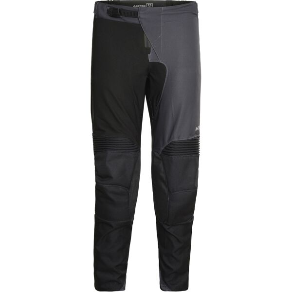 acerbis one pantaloni motocross nero giallo 30