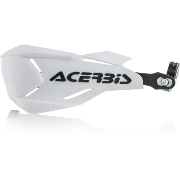 acerbis x-factory guardia della mano nero bianco unica taglia