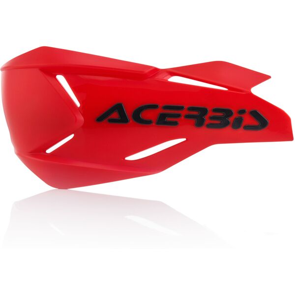 acerbis x-factory conchiglia della guardia a mano nero rosso unica taglia