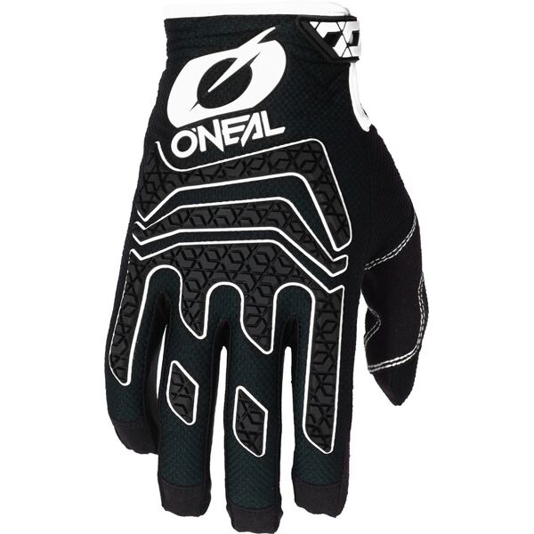 oneal sniper elite guanti motocross nero bianco xl