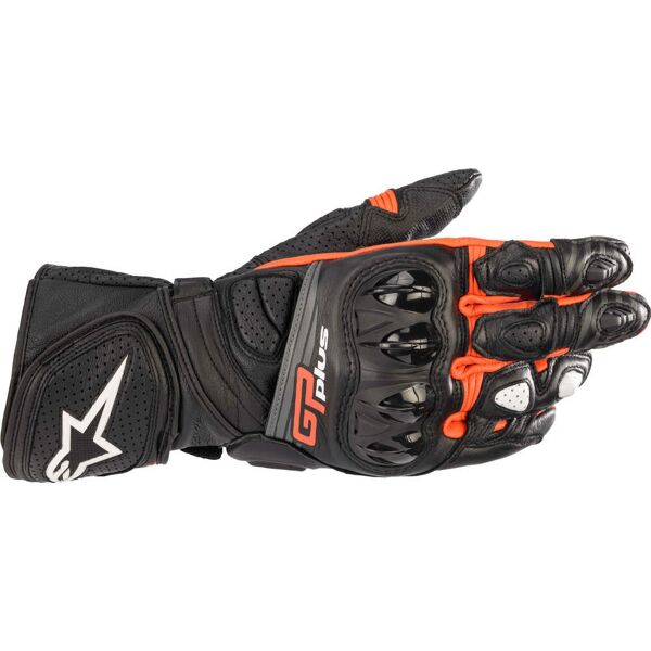 alpinestars gp plus r v2 guanti da moto nero rosso 3xl