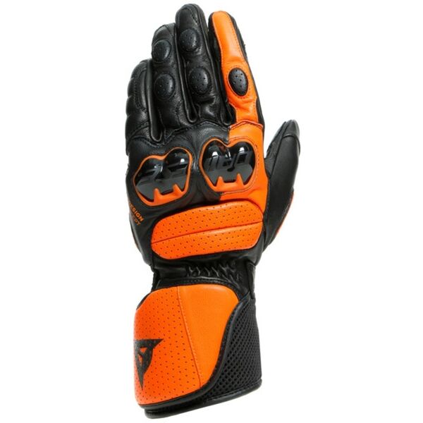 dainese impeto guanti da moto nero arancione 3xl