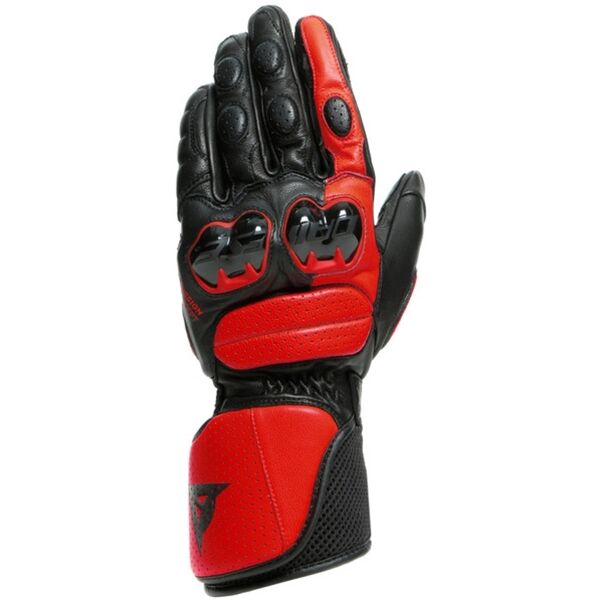 dainese impeto guanti da moto nero rosso m