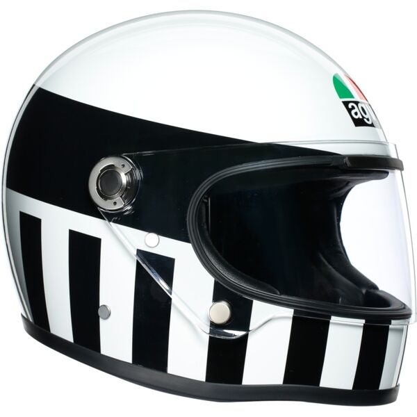 agv legends x3000 invictus casco nero bianco s