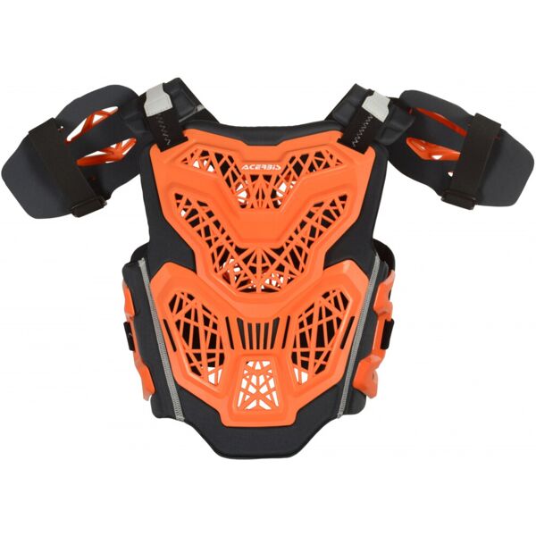 acerbis gravity roost armatura per il corpo per bambini arancione unica taglia