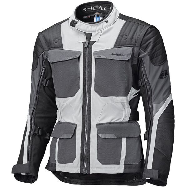 held mojave top giacca tessile moto nero grigio 2xl