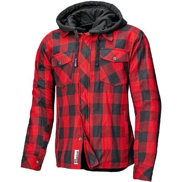 held lumberjack ii giacca tessile motociclistica nero rosso 6xl