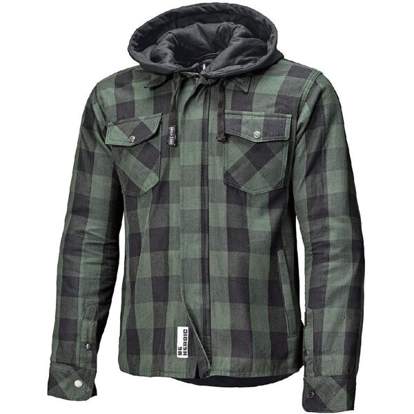 held lumberjack ii giacca tessile motociclistica nero verde xl