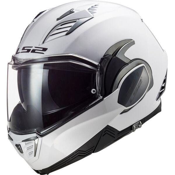ls2 ff900 valiant ii solid casco bianco xs