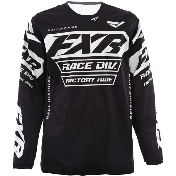 fxr cold cross rr maglia motocross nero s