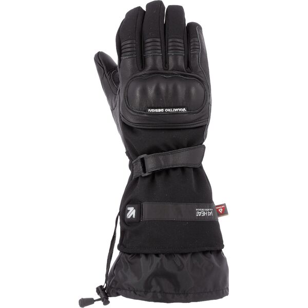 vquattro mercure 18 riscaldamento guanti moto nero 3xl