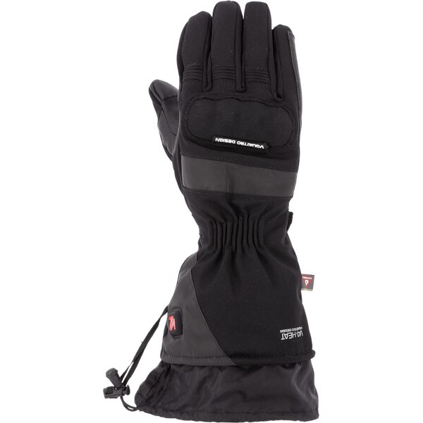 vquattro alpha 18 riscaldamento guanti moto nero 3xl