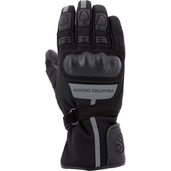 vquattro burn 18 guanti da moto nero 3xl