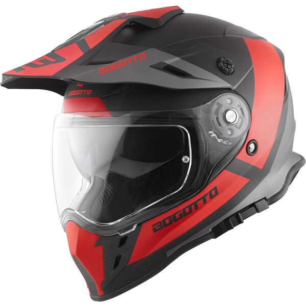 bogotto v331 pro tour casco enduro rosso 2xl