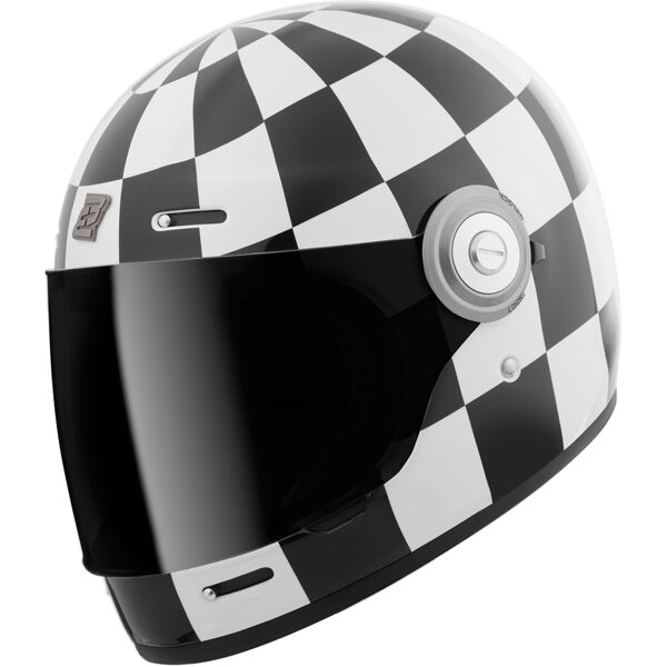 bogotto v135 diamante casco nero bianco s