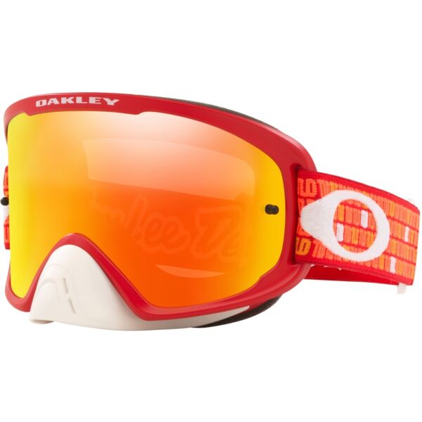 oakley tld o-frame 2.0 pro monogram occhiali motocross arancione unica taglia