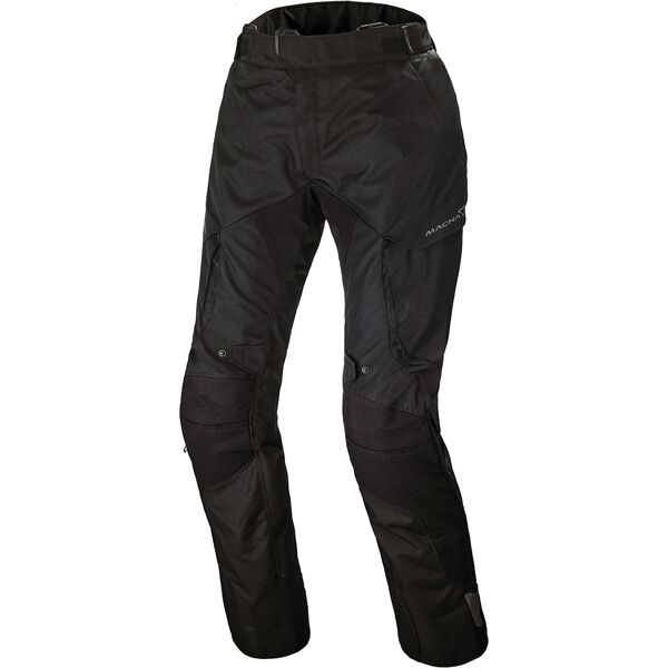 macna forge pantaloni tessili moto da donna nero s