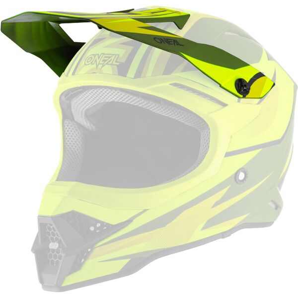 oneal 3series riff 2.0 picco casco verde unica taglia