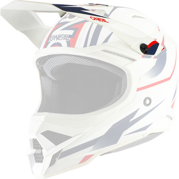 oneal 3series riff 2.0 picco casco blu unica taglia