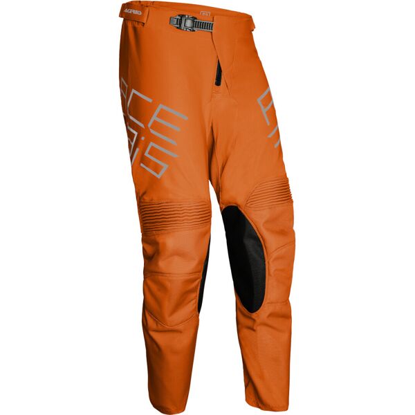 acerbis mx track pantaloni motocross arancione 32