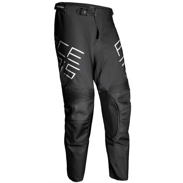 acerbis mx track pantaloni motocross nero 34