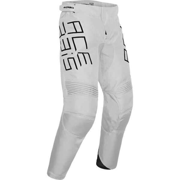 acerbis mx track pantaloni motocross per bambini grigio xl