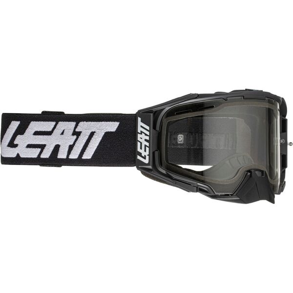 leatt velocity 6.5 enduro graphene occhiali motocross trasparente unica taglia