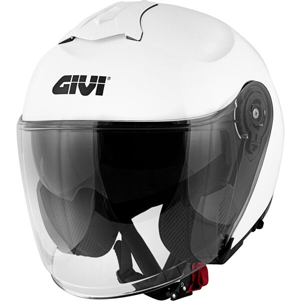 givi x.22 planet solid color casco a getto bianco xs