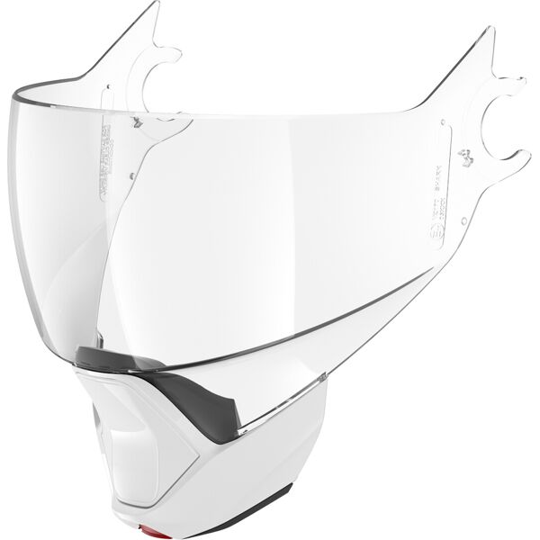 shark evojet set di tende visor chin bianco trasparente unica taglia