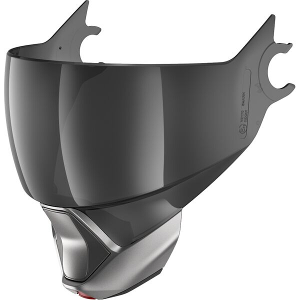 shark evojet set di tende visor e chin grigio unica taglia