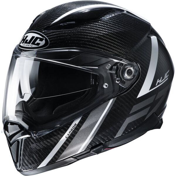 hjc f70 carbon eston casco nero grigio s