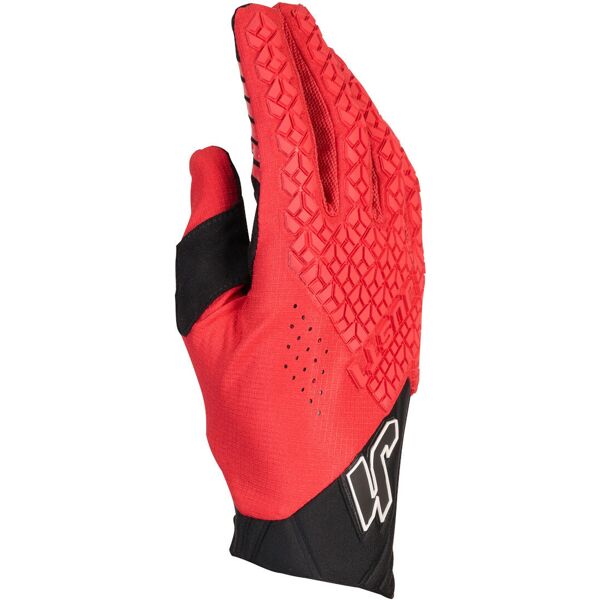 just1 j-hrd guanti da motocross rosso s