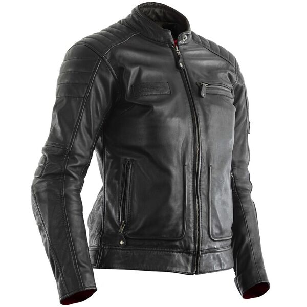 rst roadster ii ladies motorcycle leather jacket giacca donna moto in pelle marrone l
