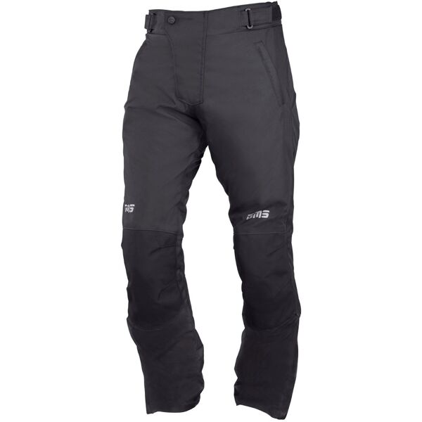 gms starter pantaloni tessili da moto nero m