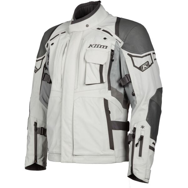 klim kodiak giacca tessile moto grigio 26