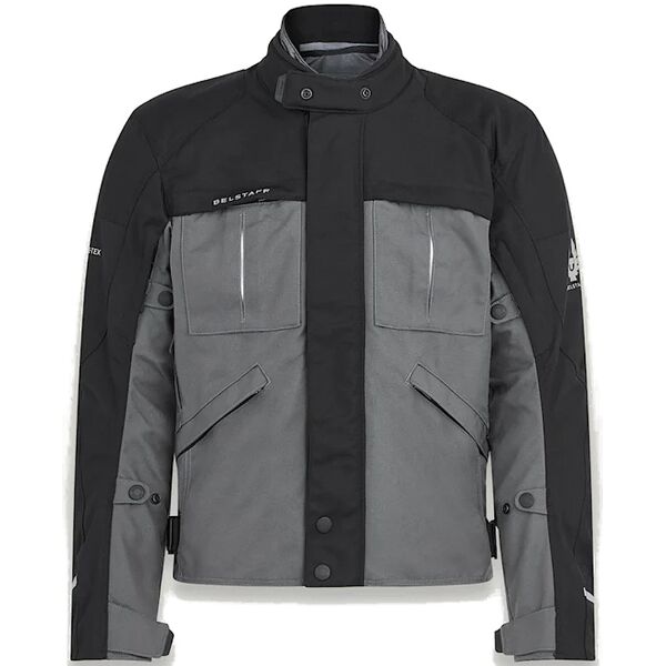 belstaff highway giacca tessile moto nero grigio 3xl