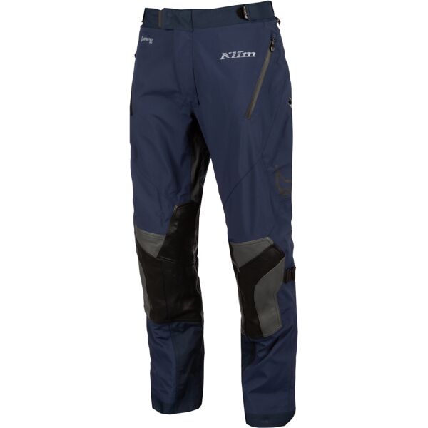 klim kodiak pantaloni tessili da moto blu 26